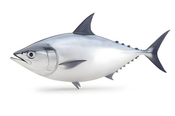 Obraz premium Tuna Fish Anatomy: Detailed 3D Model