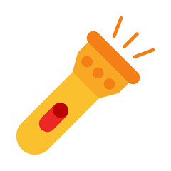 Torch flat icon