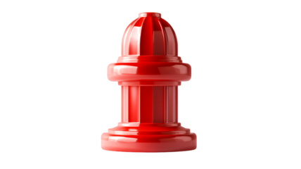 Shiny Red Fire Hydrant A Symbol of Safety and Protection
