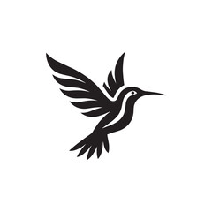 Obraz premium vector illustration of a hummingbird 