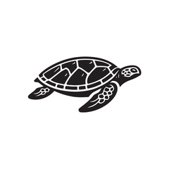 Obraz premium sea turtle vector illustration