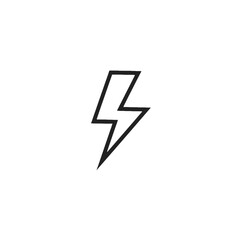Fototapeta premium Lightning Bolt Icon