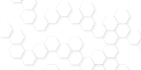 Geometric abstract hexagon technology background.. Abstract honeycomb background.. Vector illustration of hexagons pattern, Creative idea for medical technology or science design.	