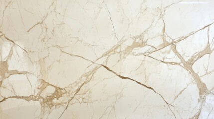 Light beige marble with prominent veins and cracks.