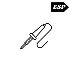 soldering iron kit icon