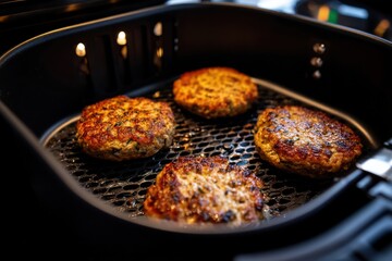 Burger Patties in Air Fryer