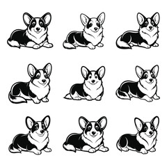 Fototapeta premium Pembroke Welsh Corgi dog