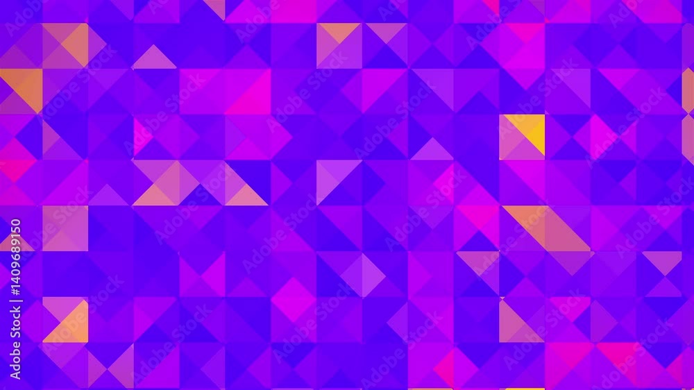 Poster abstract triangles pattern. computer generated 3d render