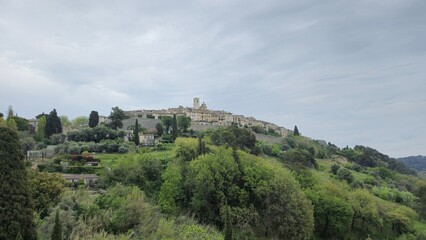 panorama of the mountains