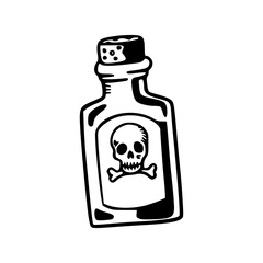 bottle of poison