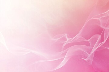 Obraz premium Abstract Pink and White Flowing Design Background