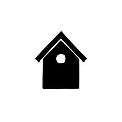 bird house vector illustration 