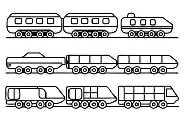 hypertransporter v1 line art modern vehicle concept design