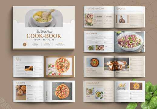 Cookbook Layout Landscape