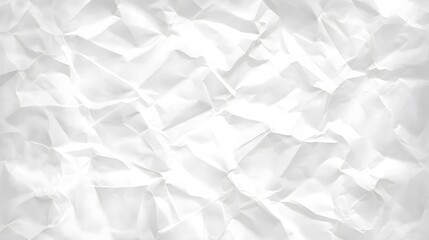 Obraz premium White Crumpled Paper Texture Background Image