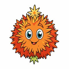 Unique Garland Vector Design for Seasonal Themes