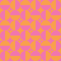 Modern Geometric Vector Seamless Pattern Digital Paper – Abstract Minimalist Background Design, Repeating Lines and Shapes, Contemporary Printable Texture for Scrapbooking, Web Design, Fabric, Package