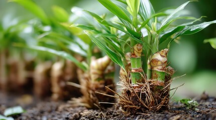Ginger Plant Stress Relief and Cognitive Boost in Tropical Cultivation