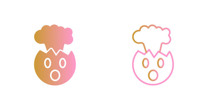 Exploding Head Icon Design