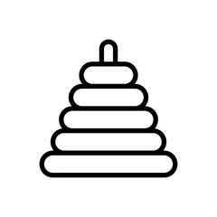 A stack of blocks with a white background. The blocks are stacked in a pyramid shape