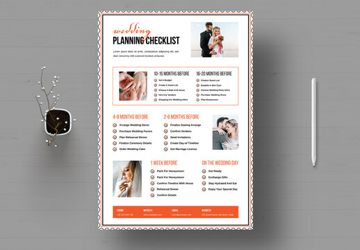 Wedding Planning Checklist
