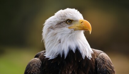 Obraz premium american bald eagle