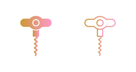 Wine Opener Icon Design