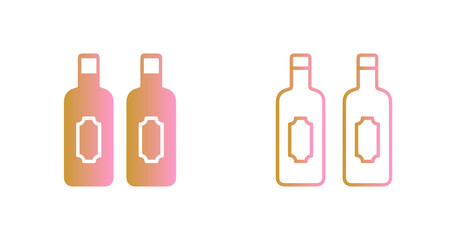 Wine Pairing Icon Design