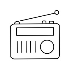 Vector set of news icons. Contains mass media icons