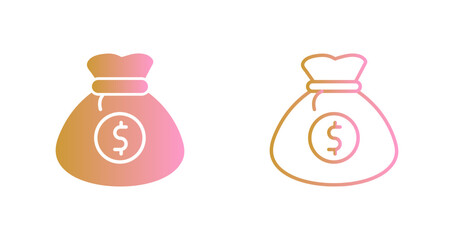 Money Bag Icon Design