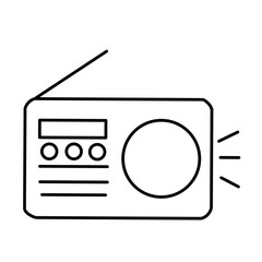 Vector set of news icons. Contains mass media icons