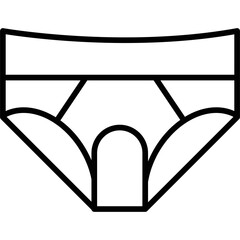 Underwear Icon Vector Element