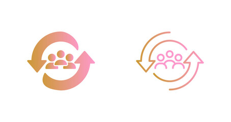 Career Change Icon Design