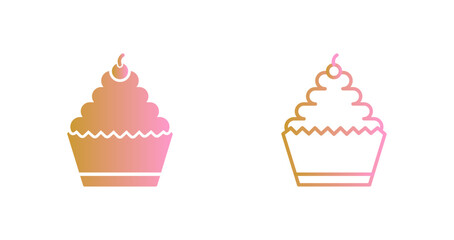 Cupcake Icon Design