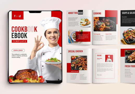 Cookbook & Recipe Ebook Layout