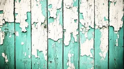 Fototapeta premium Textured Teal Weathered Wood Panel Background