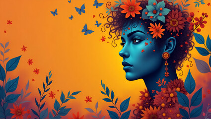 Fototapeta premium Celebrating Cultural Diversity: Authentic Imagery Honoring Unique Identities and Contributions with Respect - Stock Photo Concept