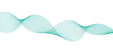 Abstract Flowing Wave Lines on White. Smooth Fluid Lines Abstract Art for background