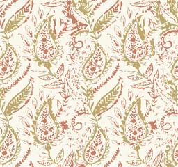 paisley textile pattern design texture,paisley textile pattern design, Magical Traditional Paisleys Seamless Pattern for wallpaper design or fabric textile printing.