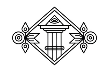 Minimalist Greek Signs – Tattoo & Design Pack