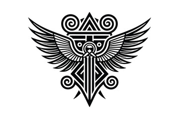 Obraz premium Minimalist Greek Signs – Tattoo & Design Pack