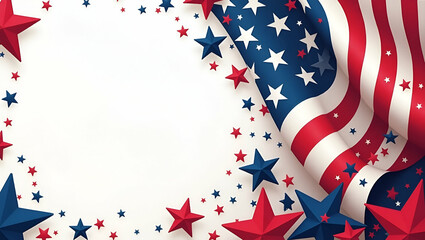 Obraz premium Modern photostock image showcasing an innovative digital poster with sleek design vivid typography and creative visual elements that convey memorial day commemoration with style in Photo Stock Conce