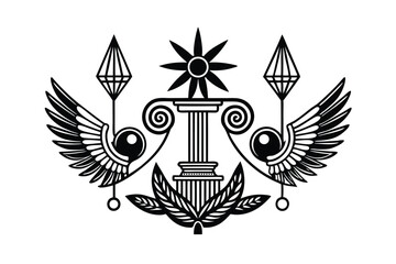 Minimalist Greek Signs &ndash; Tattoo & Design Pack