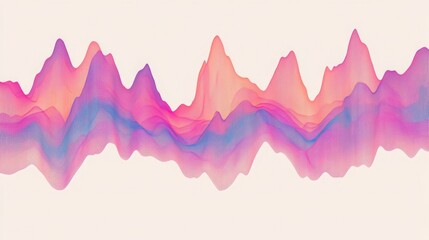 Obraz premium A white background with a wave and stars, Abstract light gray background with gradient and geometric data waves, a vector presentation template for business technology or digital marketing concept