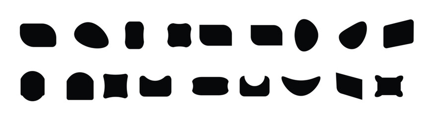 various graphics shape for graphics design Vector