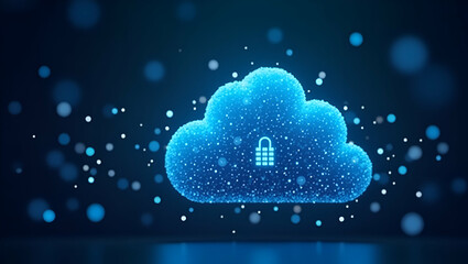 Efficient cloud migration solution ensuring seamless transition of data and applications with minimal downtime and secure integration for modern enterprises. in  Photo Stock  Concept  and empty space 