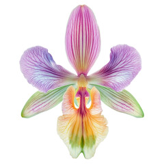 Naklejka premium PNG A orchid flower petals photography botanical.