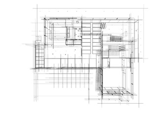 house plan blueprint
