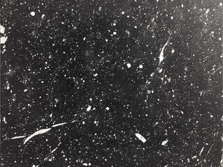 Abstract Black and White Texture Background, Grunge Style, Cosmic Dust Design