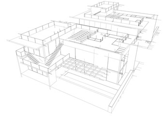 abstract architectural background